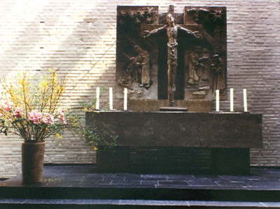 Altar in Ortbeton M